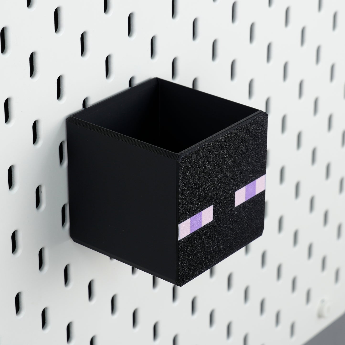 Minecraft Enderman Storage Bin for Pegboard