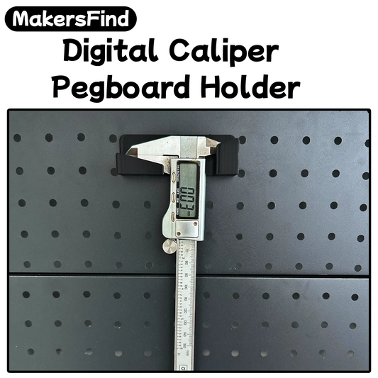 Digital Caliper Pegboard Holder