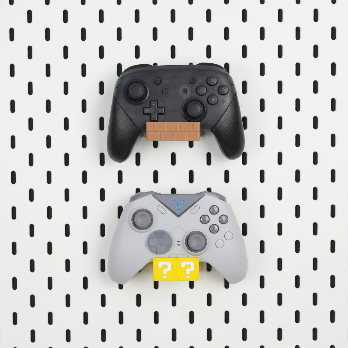 Pegboard Game Controller Stand