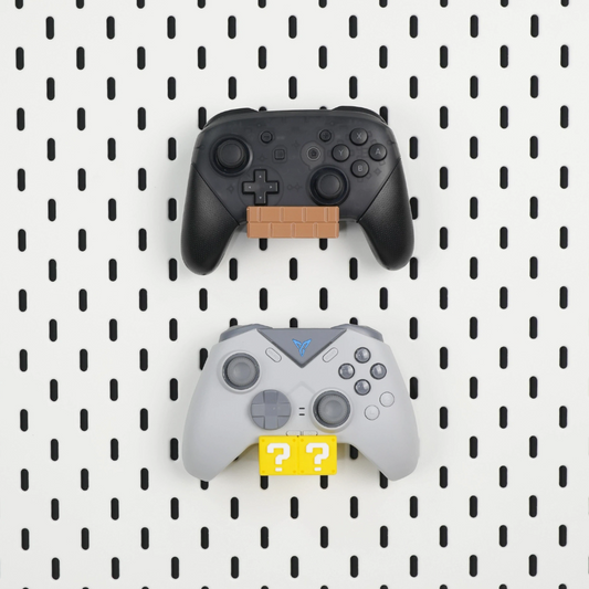Pegboard Game Controller Stand