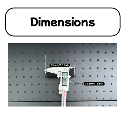 Digital Caliper Pegboard Holder