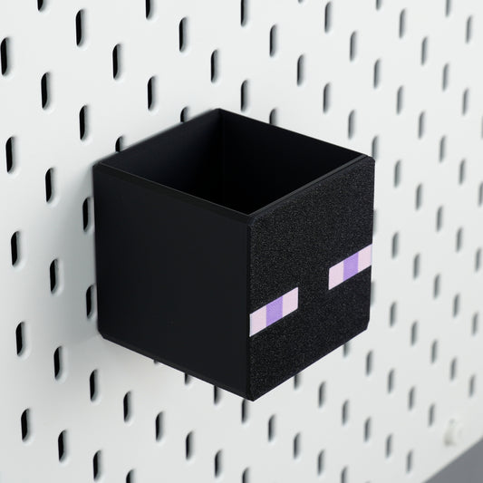 Minecraft Enderman Storage Bin for Pegboard