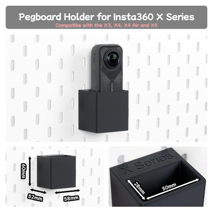 Pegboard Camera Holder  for Insta360 X5 Ace Pro 2 Dji Pocket 3