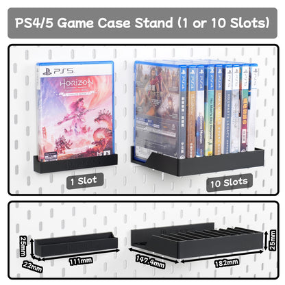 The Nexus for Sony PlayStation-PS5 DualSense Wireless Controller Stand, PS4/PS5 Game Case Holder