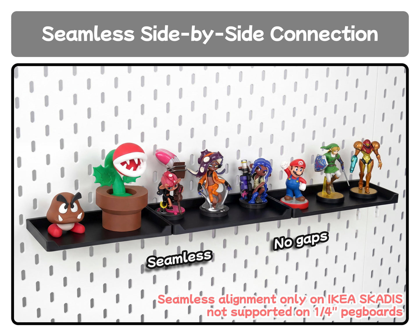 Universal Pegboard Shelf