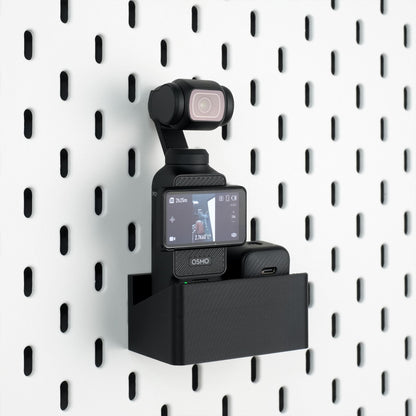 [Pegboard Mount] DJI Osmo Pocket 3 Camera & Accessories Holder