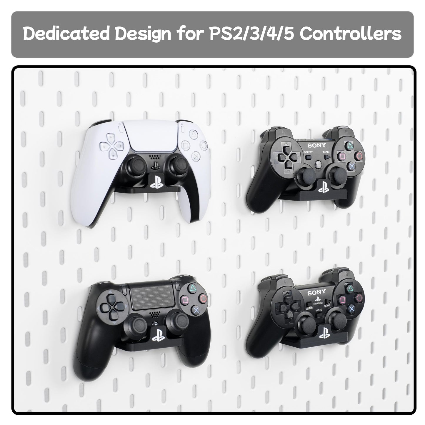 The Nexus for Sony PlayStation-PS5 DualSense Wireless Controller Stand, PS4/PS5 Game Case Holder