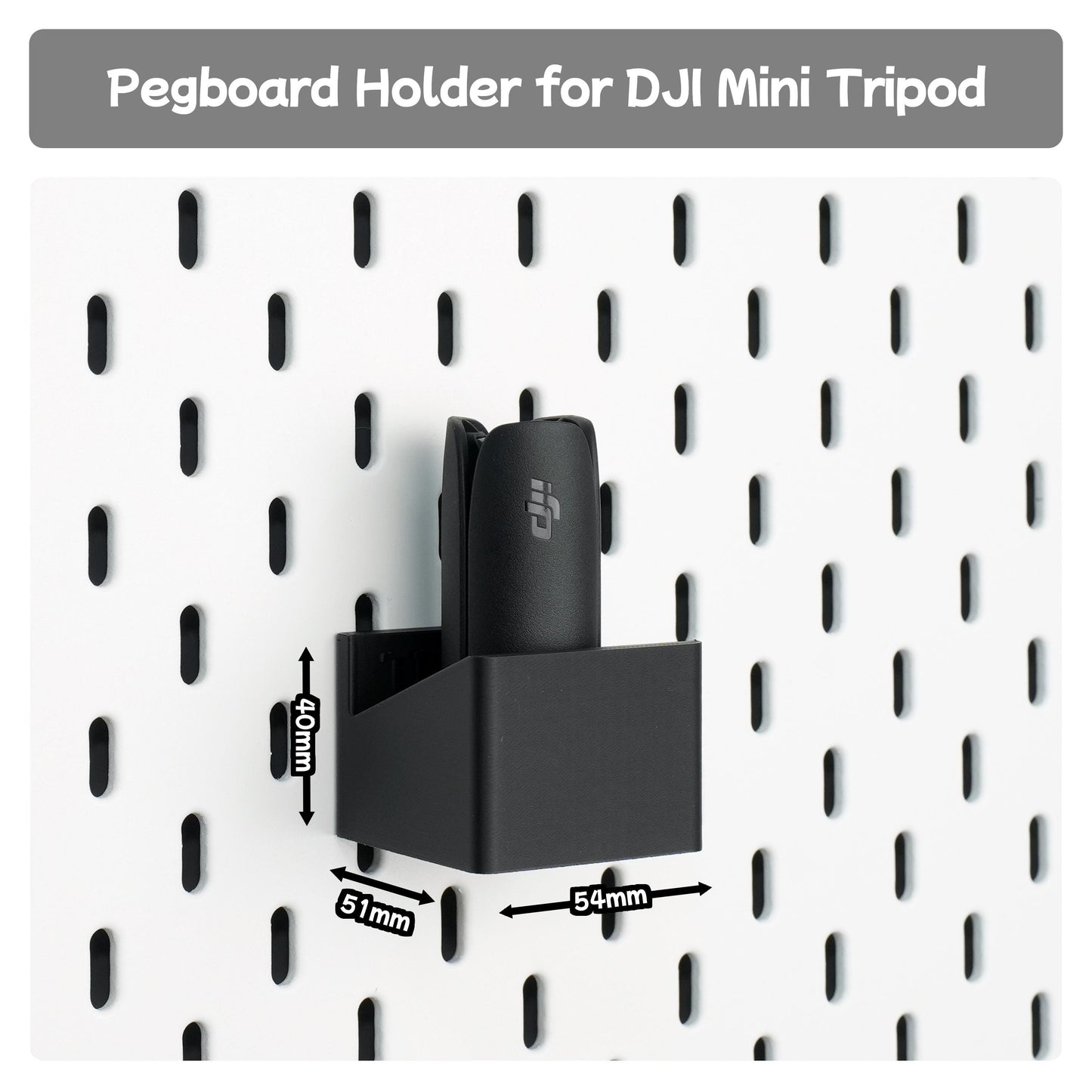 Pegboard Camera Holder  for Insta360 X5 Ace Pro 2 Dji Pocket 3