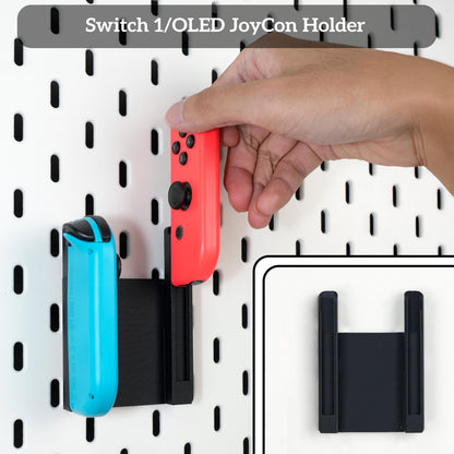 The Nexus for Nintendo Switch 1 Shelf, Game Card Holder, JoyCon Grip & Pro Controller Stand
