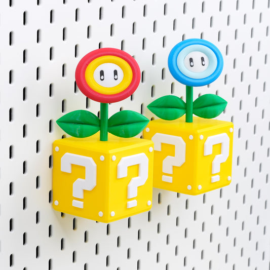 Super Mario Ice Flower & Fire Flower Storage Box