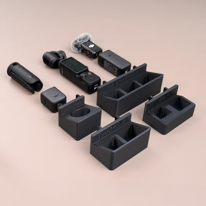[Pegboard Mount] DJI Osmo Pocket 3 Camera & Accessories Holder