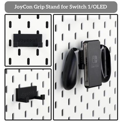 The Nexus for Nintendo Switch 1 Shelf, Game Card Holder, JoyCon Grip & Pro Controller Stand