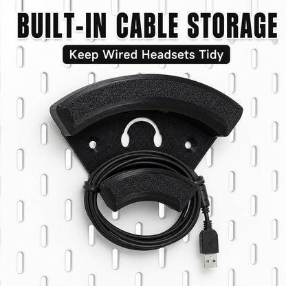 Pegboard Headphone Holders for IKEA SKÅDIS & 1/4-Inch Pegboards