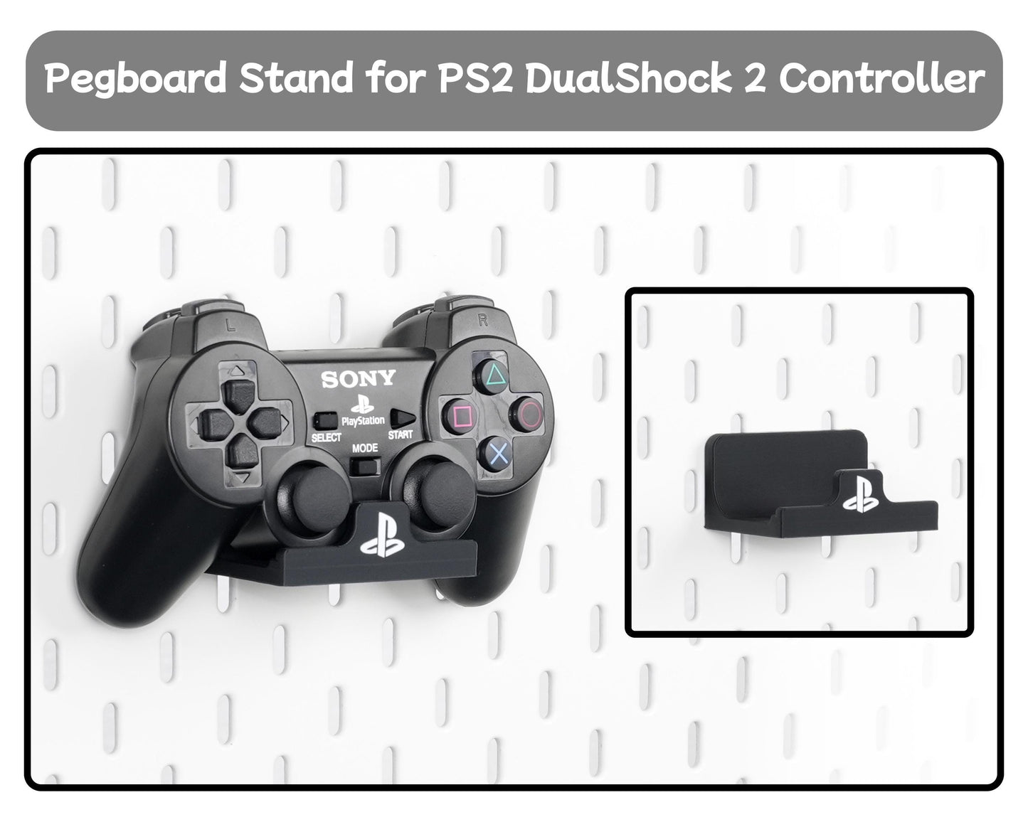 The Nexus for Sony PlayStation-PS5 DualSense Wireless Controller Stand, PS4/PS5 Game Case Holder