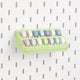 Detachable 14-Slot Pegboard Bobbin Organizer for IKEA SKÅDIS & 1/4-Inch Spacing Pegboards