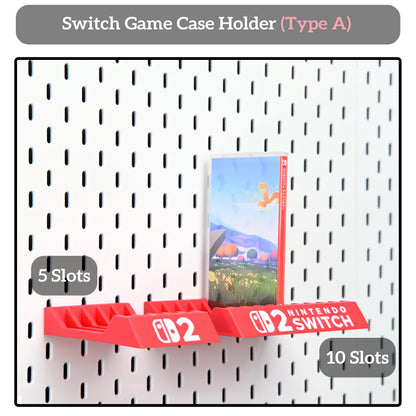 The Nexus for Nintendo Switch 1 Shelf, Game Card Holder, JoyCon Grip & Pro Controller Stand