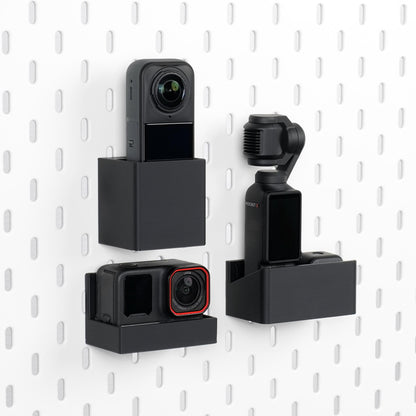 Pegboard Camera Holder  for Insta360 X5 Ace Pro 2 Dji Pocket 3