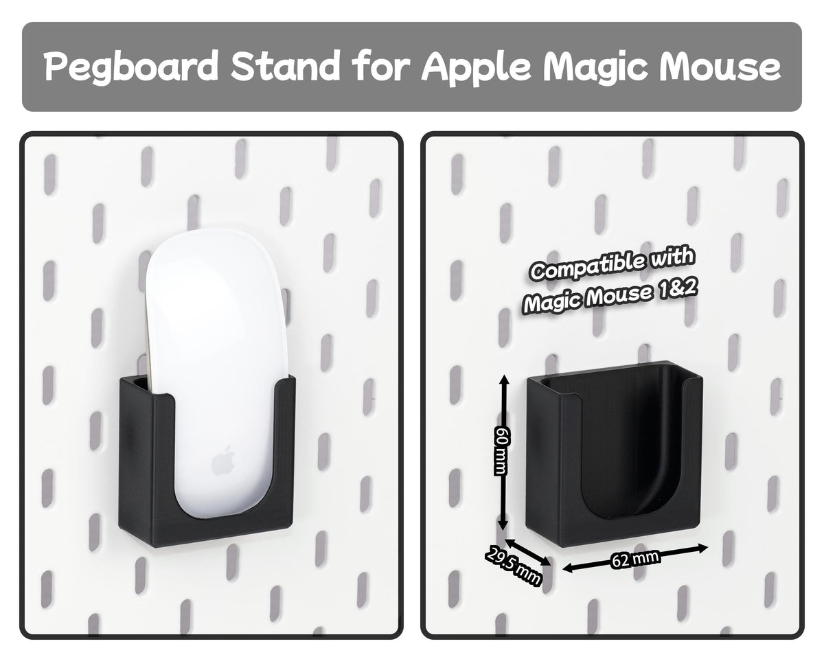 Pegboard Desktop Kit – Keyboard, Tablet, Mouse & Gadget Holders