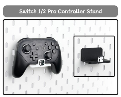 Universal Pegboard Holder for Switch Pro, Xbox, and PS5 DualSense Controllers