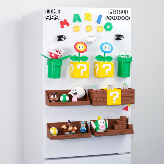 Super Mario Pegboard Magnet Set