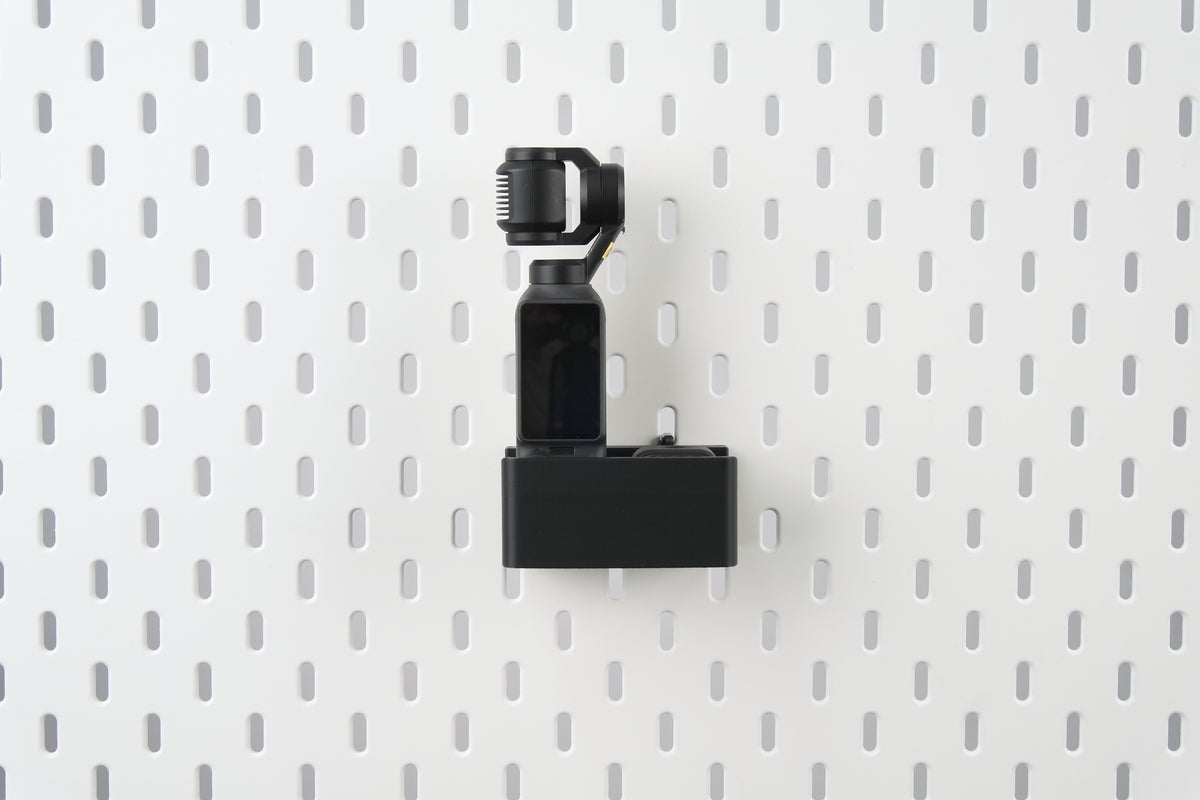 Pegboard Camera and Handle Holder for DJI OSMO Pocket 4