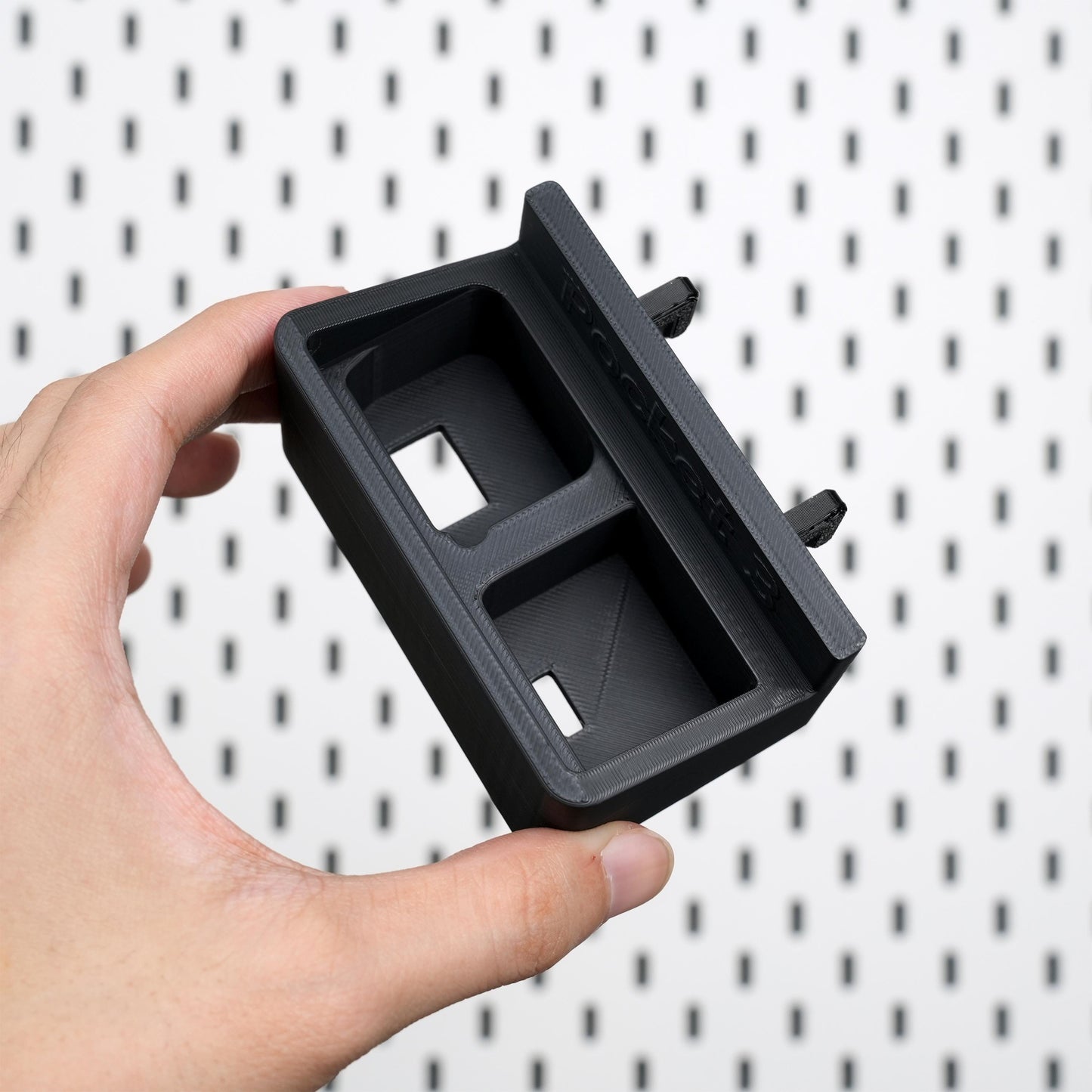 [Pegboard Mount] DJI Osmo Pocket 3 Camera & Accessories Holder