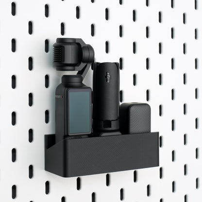 [Pegboard Mount] DJI Osmo Pocket 3 Camera & Accessories Holder