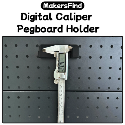 Digital Caliper Pegboard Holder