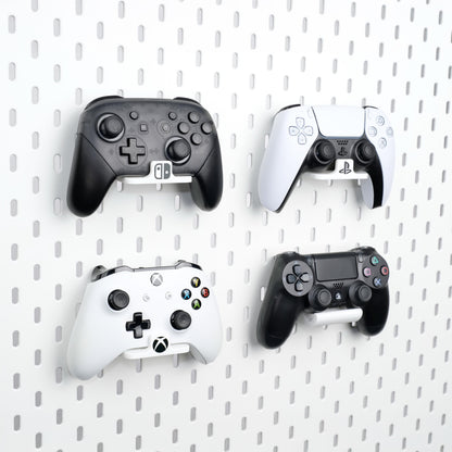 Universal Pegboard Holder for Switch Pro, Xbox, and PS5 DualSense Controllers