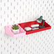 Wave Pegboard Storage Shelf for IKEA SKÅDIS & 1/4-Inch Pegboards