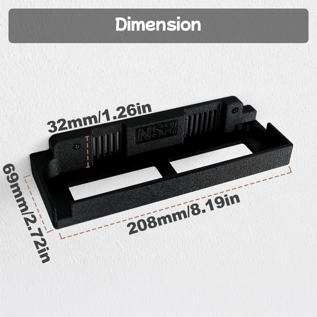Wall-Mounted Dock Holder for Nintendo Switch 2 – product image 5