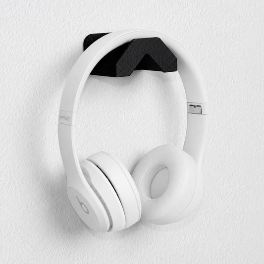 Wall-Mounted Headphone Holder with Adhesive or Screw Installation – product image 1