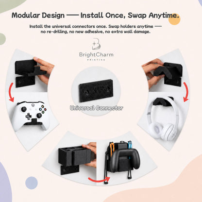 Wall-Mounted Joy-Con Organizer for Nintendo Switch & Switch 2 – product image 5