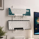 Metal Pegboard Keyboard Display for Two Keyboards