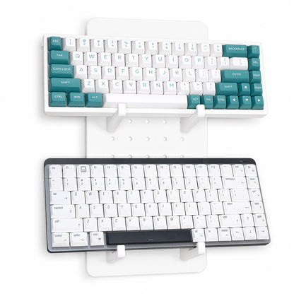 Metal Pegboard Keyboard Display for Two Keyboards – product image 2