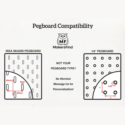 Pegboard Game Controller Stand