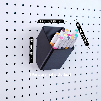 Minimalist Pen Holder for Pegboard/ Ikea Skadis
