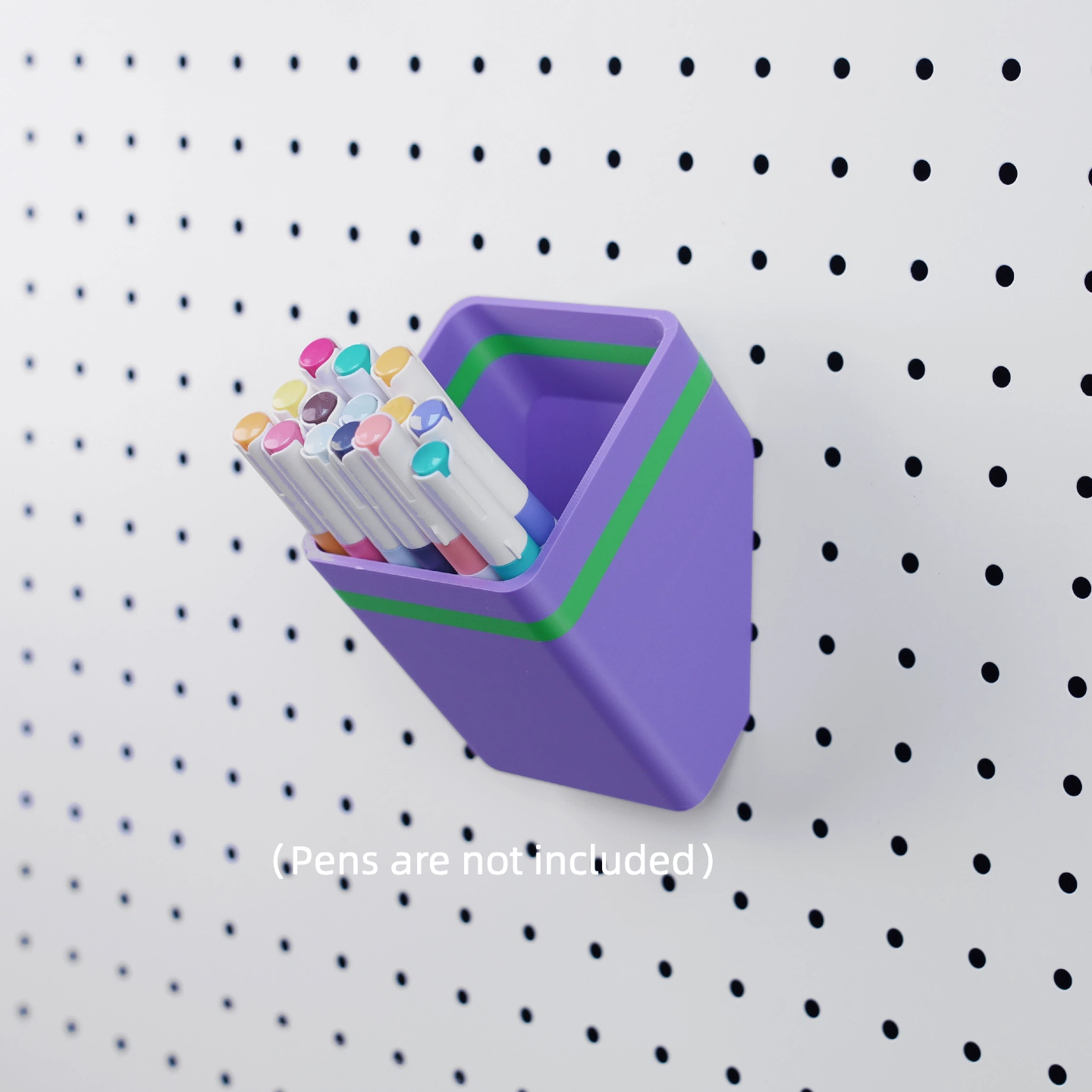 Minimalist Pen Holder for Pegboard/ Ikea Skadis