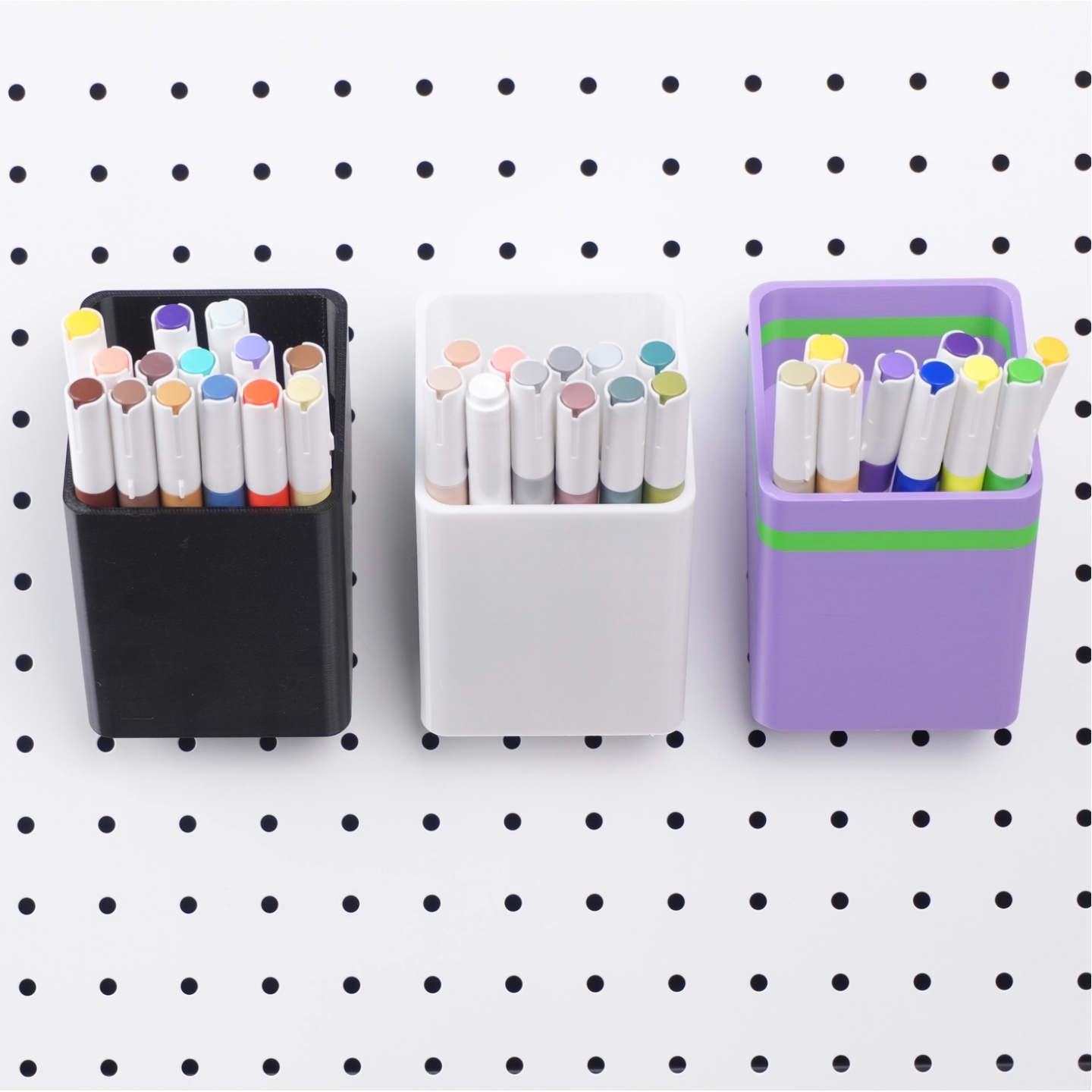 Minimalist Pen Holder for Pegboard/ Ikea Skadis